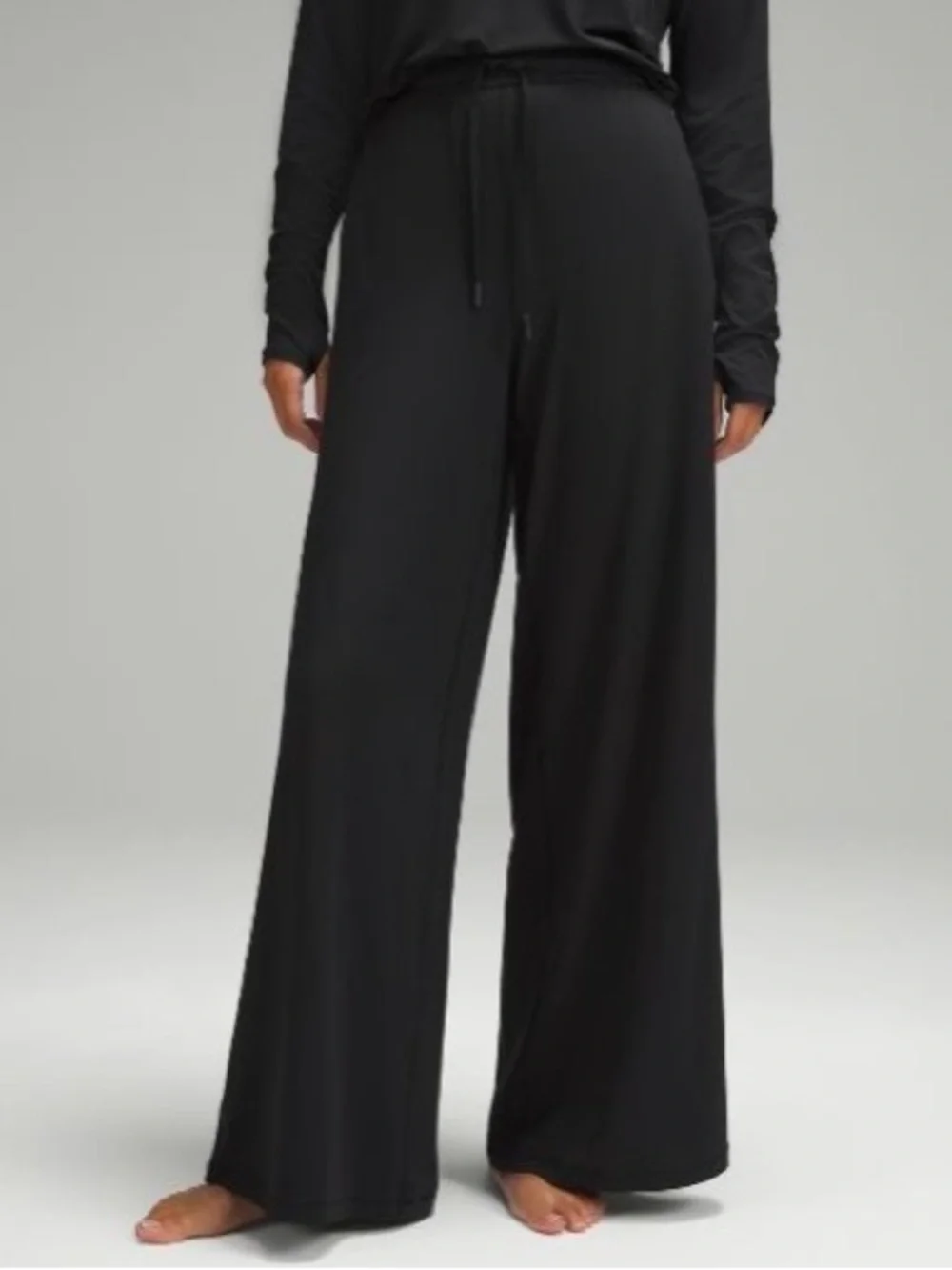 Modal High-Rise Wide-Leg Lounge Pant